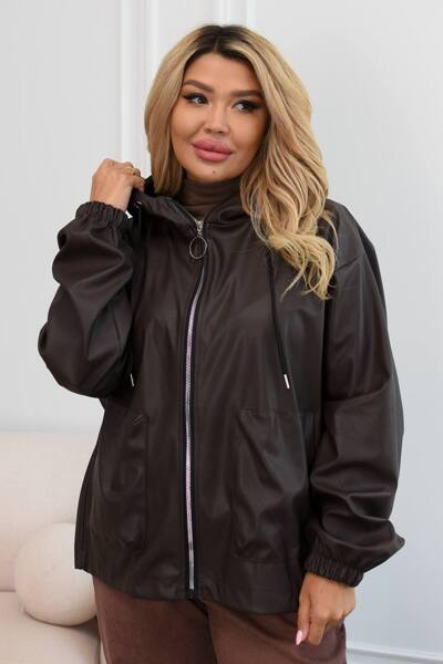 Бомбер "Агнес" шоколад