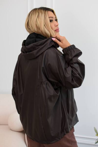 Бомбер "Агнес" шоколад