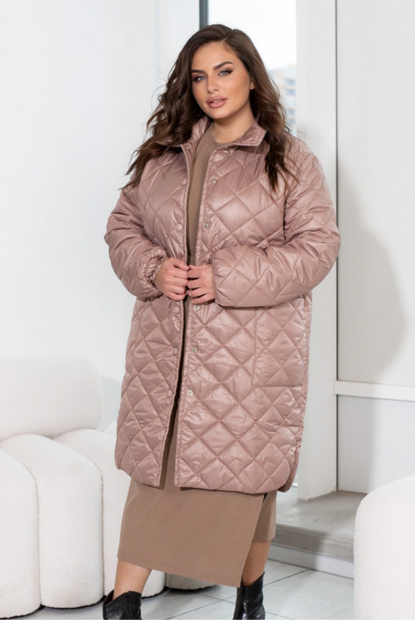 Стьобана куртка "Даніель" бежева