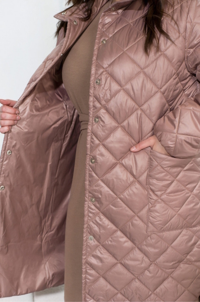 Стьобана куртка "Даніель" бежева