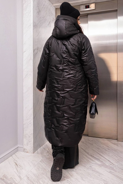 Зимове пальто "Камон" чорна