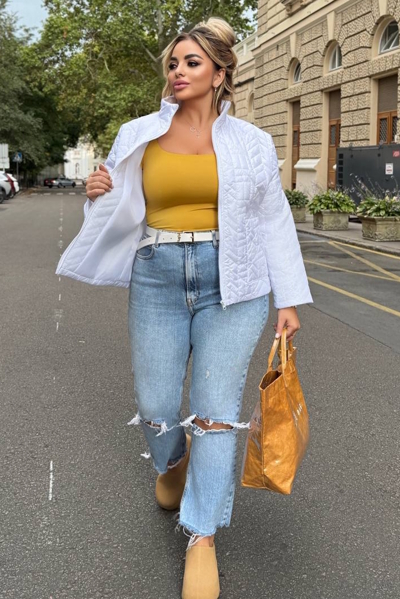 Куртка "Бейла" біла