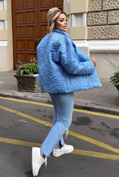 Куртка "Бейла" голуба