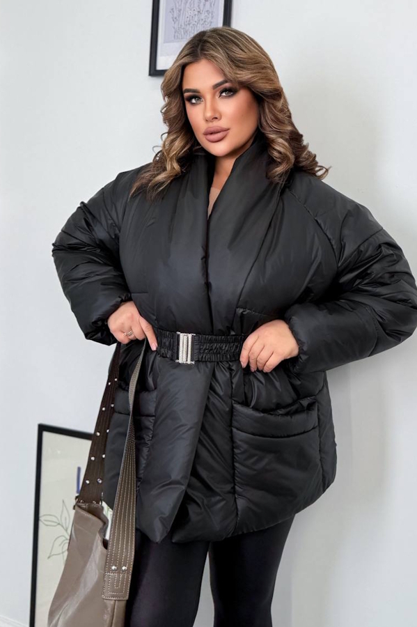 Зимова куртка "Фрея" чорна