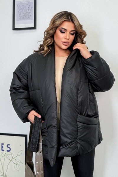 Зимова куртка "Фрея" чорна