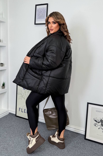 Зимова куртка "Фрея" чорна