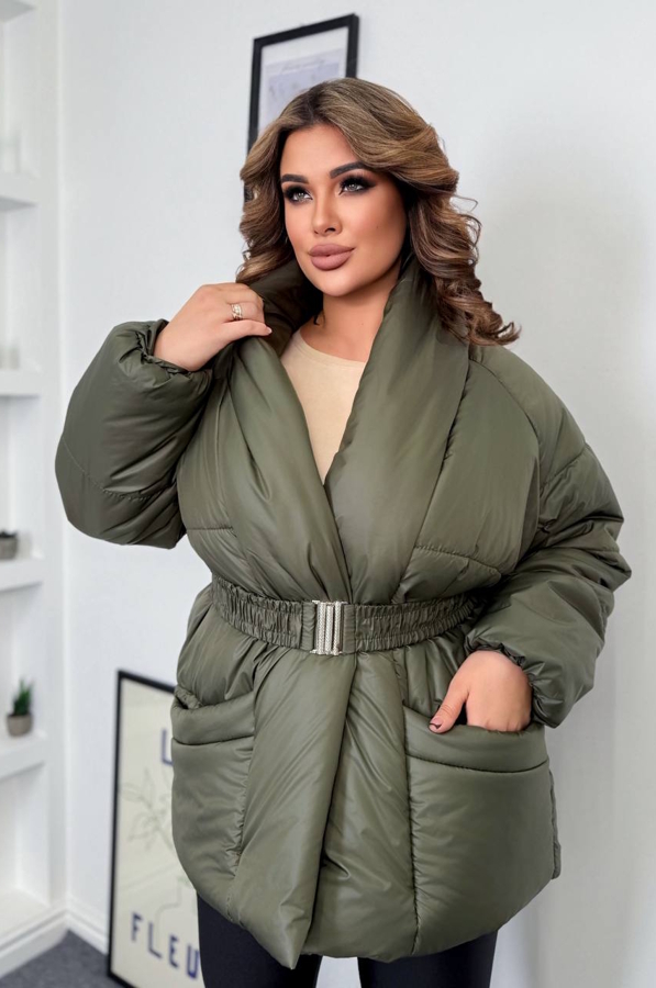 Зимова куртка "Фрея" хакі