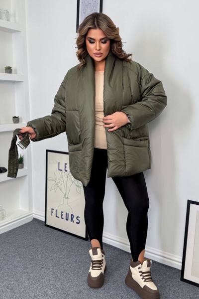 Зимова куртка "Фрея" хакі