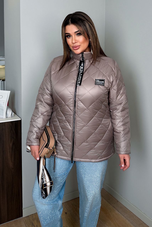 Куртка "Жузель" мокко