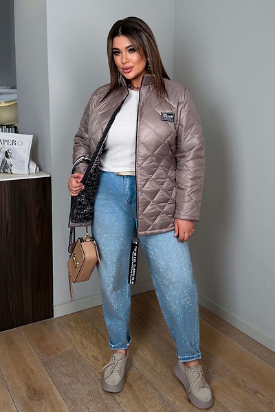 Куртка "Жузель" мокко