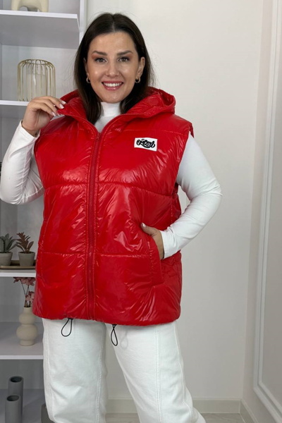 Жилетка "Кеті" червона