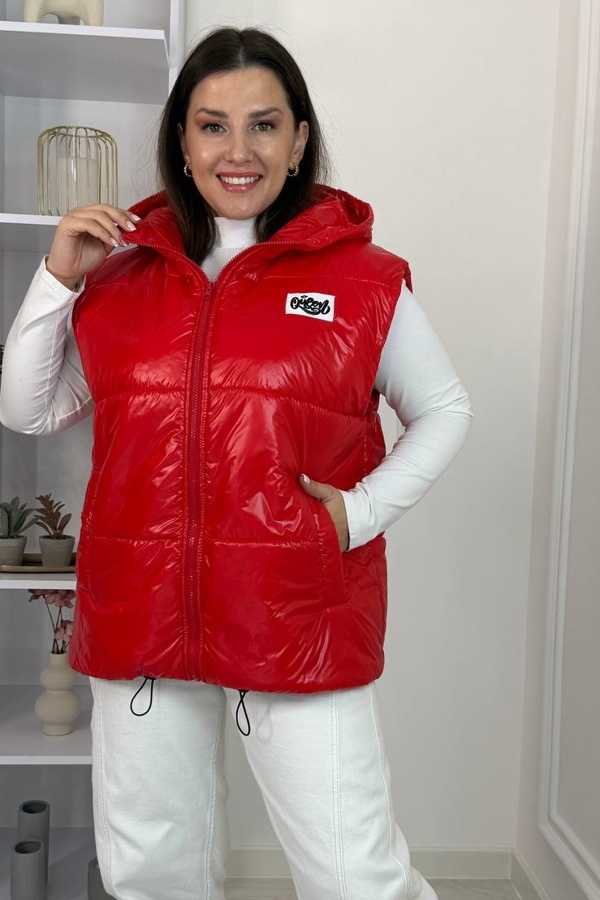 Жилетка "Кеті" червона