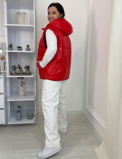 Жилетка "Кеті" червона