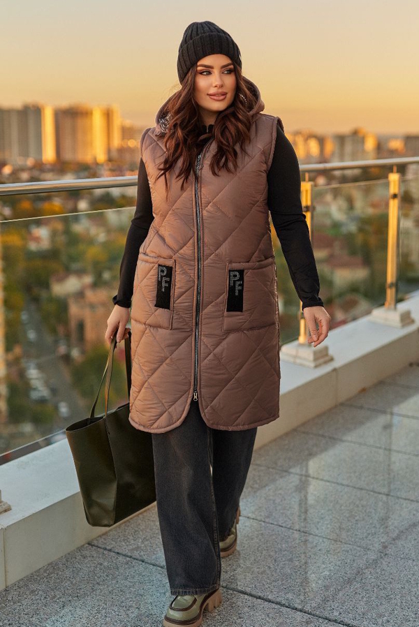 Жилет "Маріель" мокко