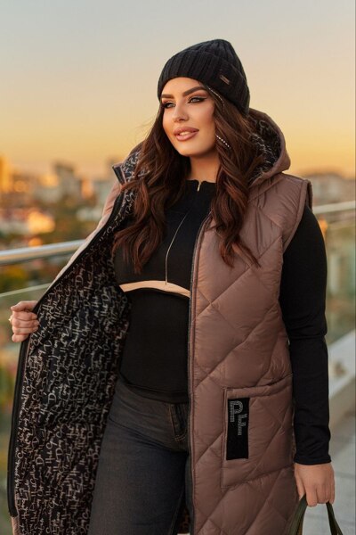 Жилет "Маріель" мокко