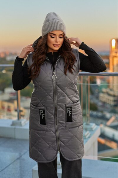 Жилет "Маріель" сірий