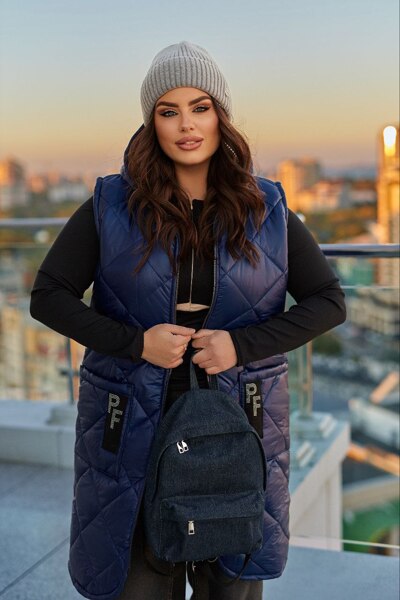 Жилет "Маріель" темно-синій