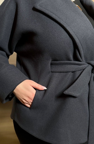 Пальто "Рейчел" графіт