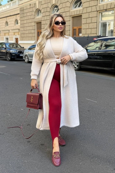 Кардиган "Роуз" бежевий