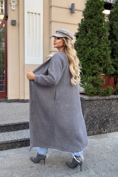 Кардиган "Роуз" сірий