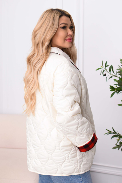 Куртка "Дельріка" молочна