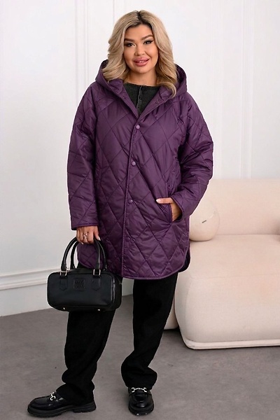 Куртка "Пайпер" фіолетова