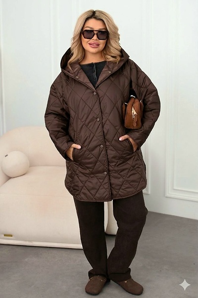 Куртка "Пайпер" шоколад