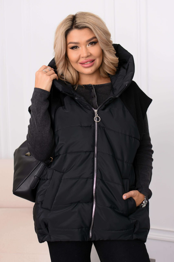 Жилетка "Періс" чорна