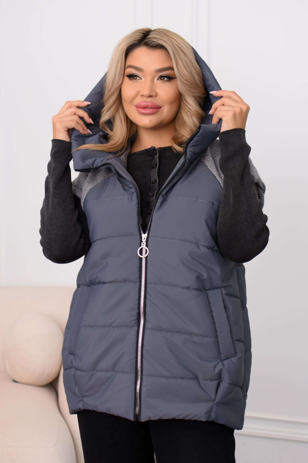 Жилетка "Періс" графіт