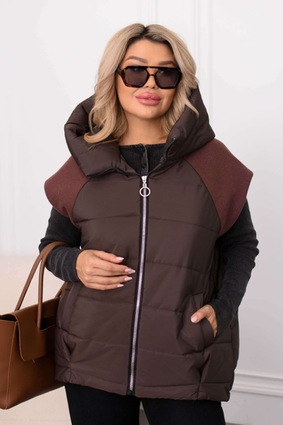 Жилетка "Періс" шоколад