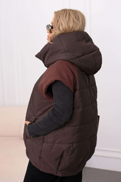 Жилетка "Періс" шоколад