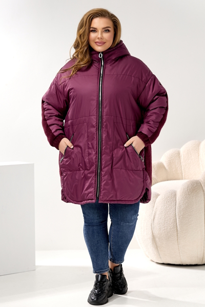 Куртка "Бланко" бордо