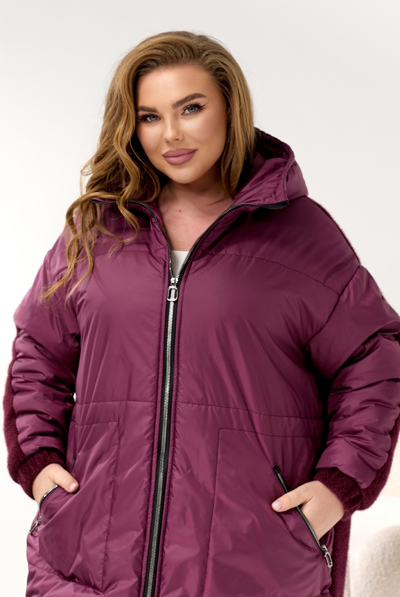 Куртка "Бланко" бордо