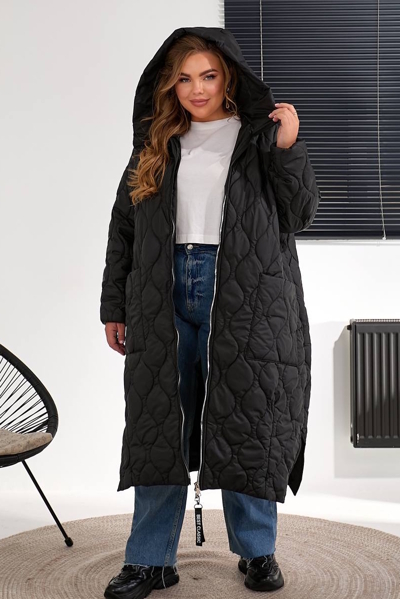 Зимове пальто "Канада" чорне