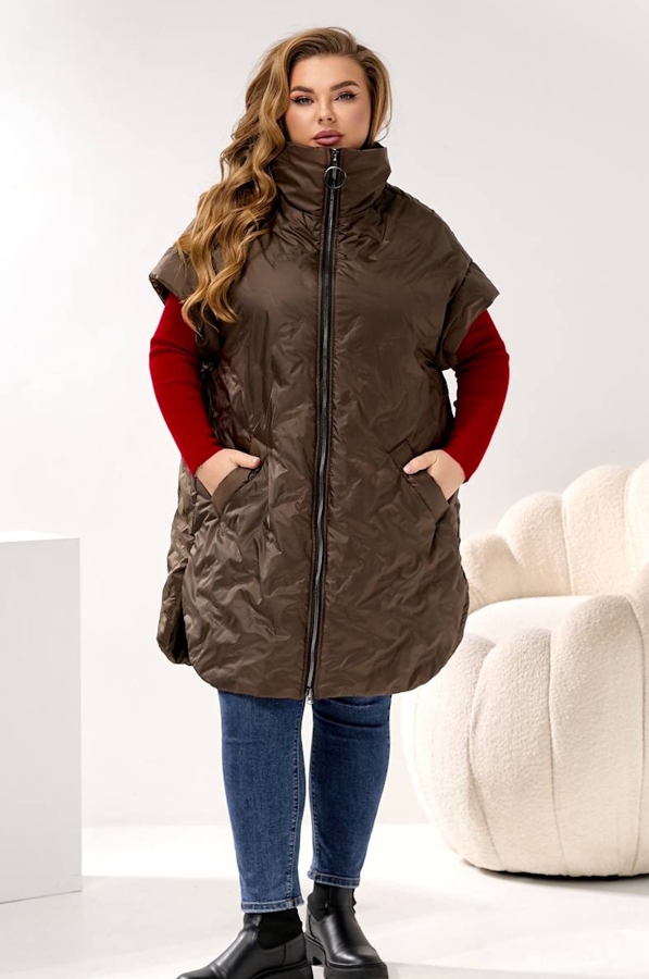 Жилет "Патриція" шоколад