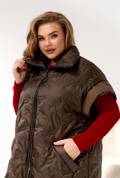 Жилет "Патриція" шоколад