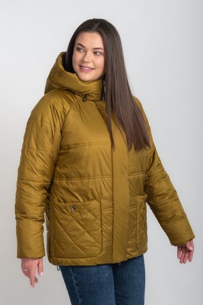 Куртка "Бомонд" гірчиця