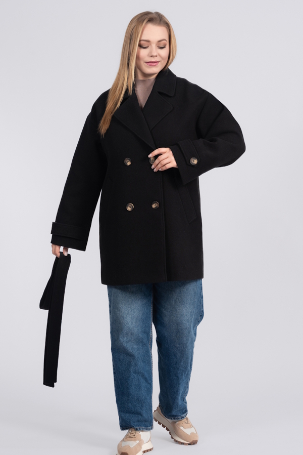Пальто "Пелін" чорне