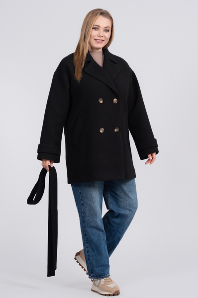 Пальто "Пелін" чорне