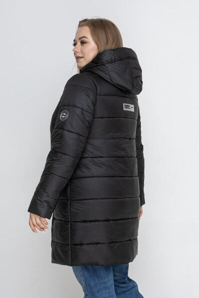 Зимова куртка "Адель" чорна