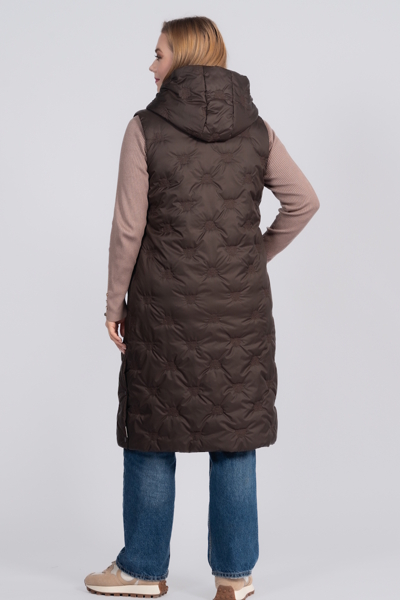 Жилет "Доната" шоколад