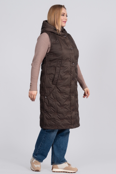 Жилет "Доната" шоколад