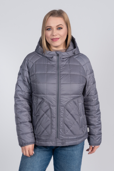 Куртка "Емма" сіра