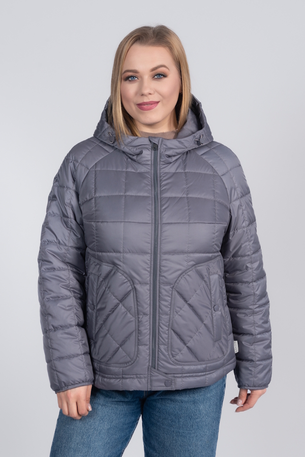Куртка "Емма" сіра
