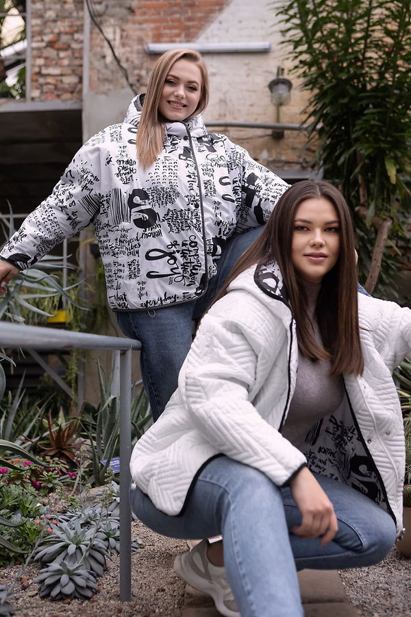 Куртка "Каріна" біла