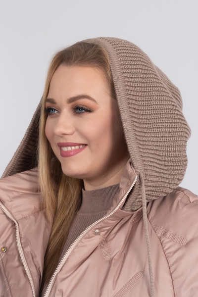 Зимова куртка "Кейт" чайна-троянда