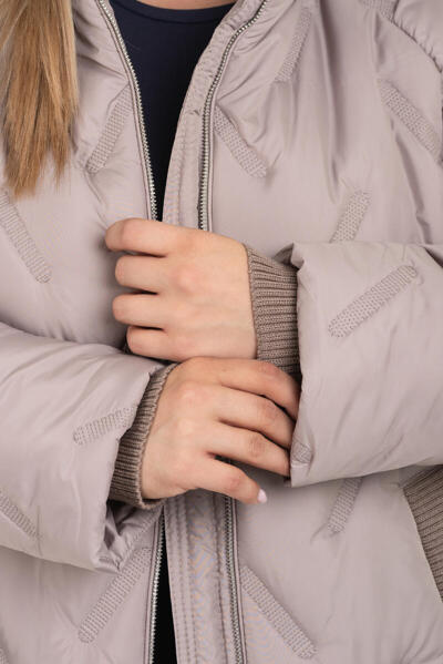 Пальто єврозима "Манія" бежеве