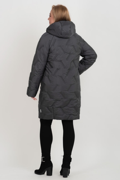 Пальто єврозима "Манія" графіт