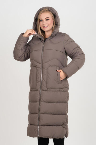 Пуховик "Вівальді" мокко