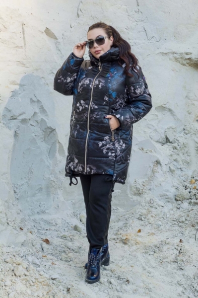Зимова куртка великих розмірів "Ліола" А1